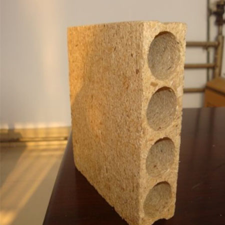 Hollow particleboard
